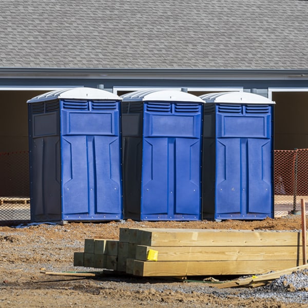 can i customize the exterior of the porta potties with my event logo or branding in West Columbia